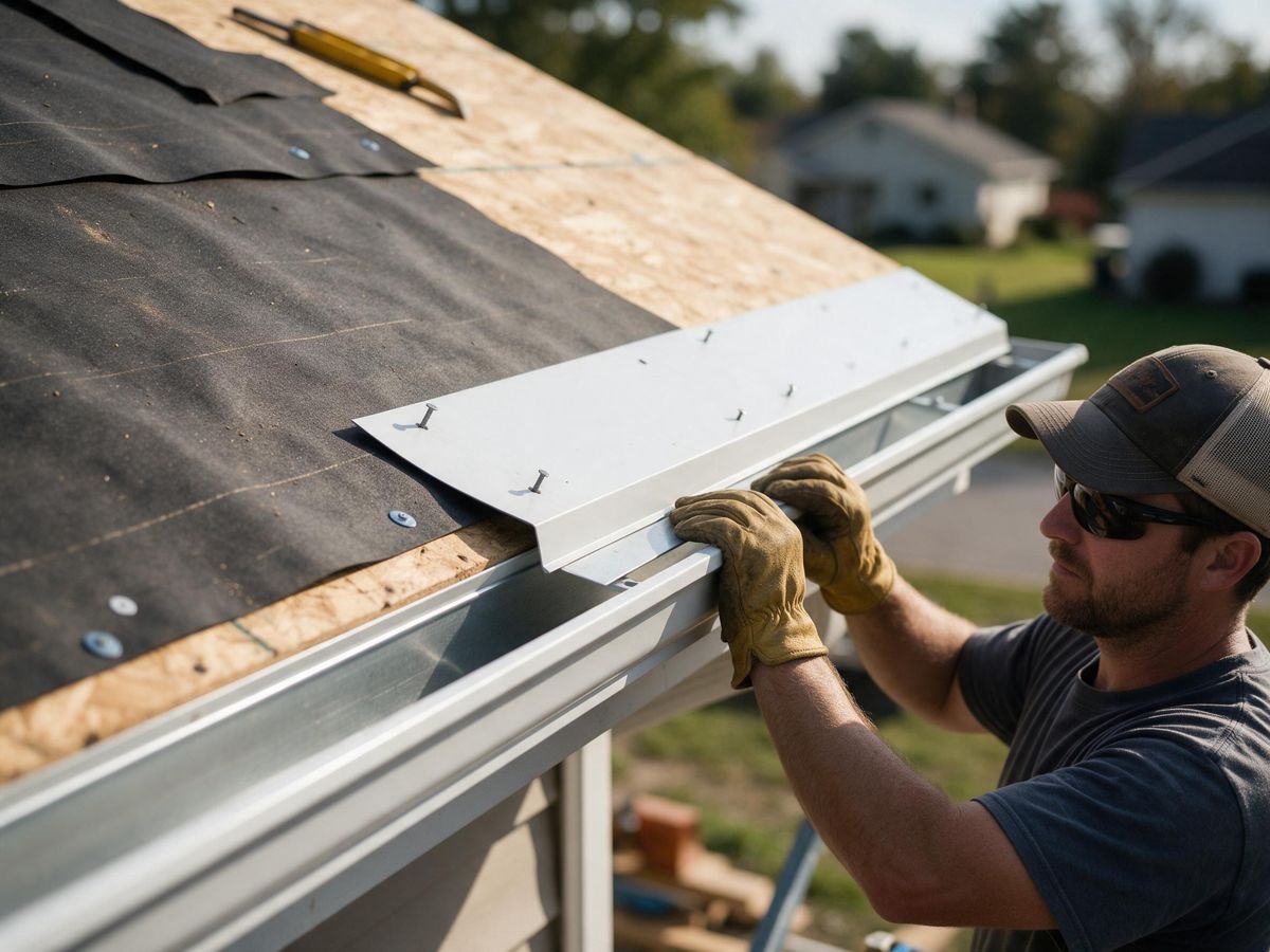 roofing project in McCutchanville, Evansville